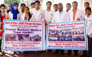 Relief Material Towards Jammu and Kashmir Flood Victims