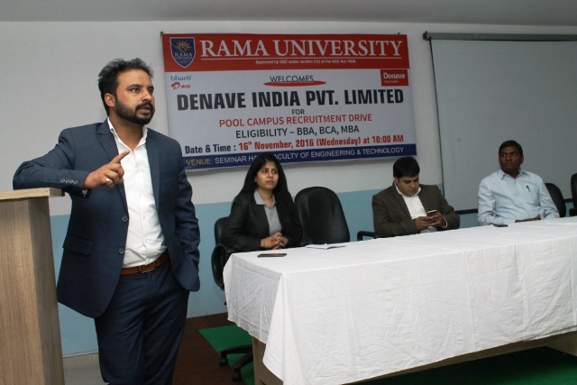 Campus Placement Drive of Denave India