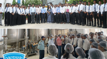 B.Sc. Agriculture Students Gain Practical Dairy Industry Exposure Through Educational Visit to Mother Dairy, Kanpur
