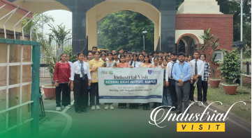 B.Sc. Agriculture Students Visit National Sugar Institute, Kanpur for Practical Industry Exposure and Learning