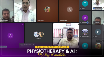 Physiotherapy Organises Expert Lecture on Artificial Intelligence and Future Healthcare Innovations