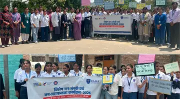 Faculty of Nursing Conducts Community Awareness Rally and Health Education Programme at Mandhana Village