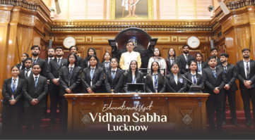 Faculty of Juridical Sciences Organises Educational Visit to Vidhan Sabha, Lucknow for Law Students