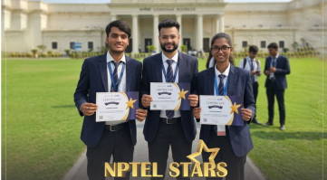Rama University Biotechnology Students Honoured as NPTEL Discipline STARs at IIT Roorkee Workshop