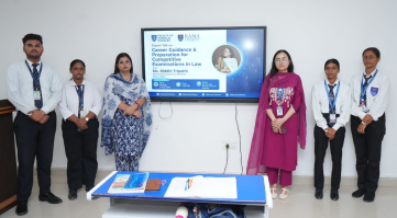 Faculty of Juridical Sciences Hosts Expert Talk on Career Guidance and Competitive Examination Preparation in Law