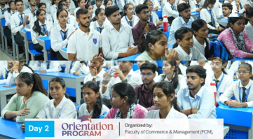 Faculty of Commerce & Management Organises Orientation Session on Future Skills for Business Graduates