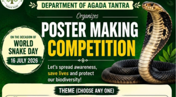 Agada Tantra Organised Poster Making and Presentation Competition on World Snake Day 2026