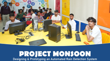 Project Monsoon Showcases Automated Rain Detection Through IoT, Robotics, Sensors, and Innovative Prototyping