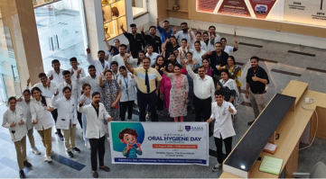 Rama University Celebrates Oral Hygiene Day 2026 with Awareness Rally, Camp and Student Competitions