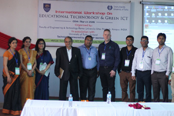 Rama University organized an International Workshop on Educational Technology and Green ICT