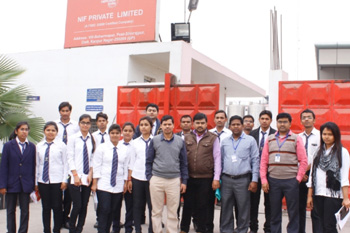 Visit at Namaste India Pvt. Ltd. Kanpur for Biotech Students