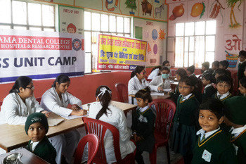 Free Dental Screening Camp at Indra Dhanush Academy, Kanpur
