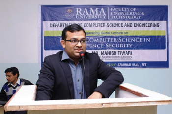 A seminar on “Role of Computer Science in Defence Security”
