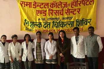 Rama University’s Faculty of Dental Sciences conducted a free Dental Screening and Treatment Camp