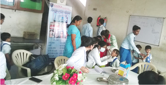 Free Dental Screening Camp at Modern Era Public School, Kanpur