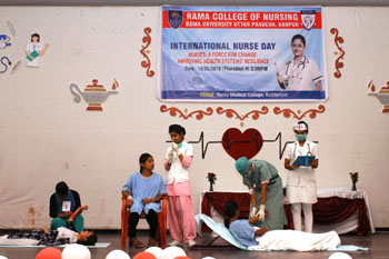 International Nurses Day Celebration - 2016 at Rama University 