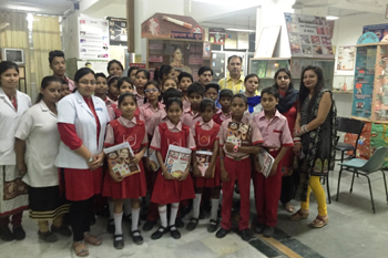 “Happy Teeth – Happy Children” Campaign - Happy Model School, Indranagar, Kanpur