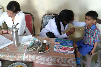 FREE DENTAL SCREENING CAMP-SITARAM SMARAK SCHOOL