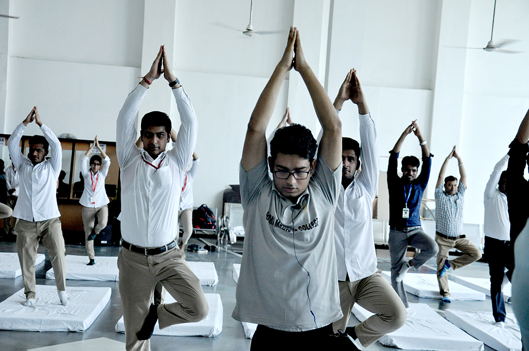 Yoga Camp on International Yoga Day (Hapur)