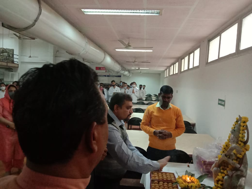 Rama Dental College-Saraswati Puja