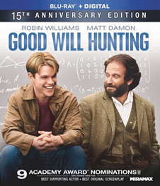 Amazon.com: Good Will Hunting (Blu-ray + Digital) : Matt Damon, Robin  Williams, Ben Affleck, Minnie Driver, John Mighton, Rachel Majowski,  Colleen McCauley, Matt Mercier, Alison Folland, Ralph St. George, Bob  Lynds, Dan