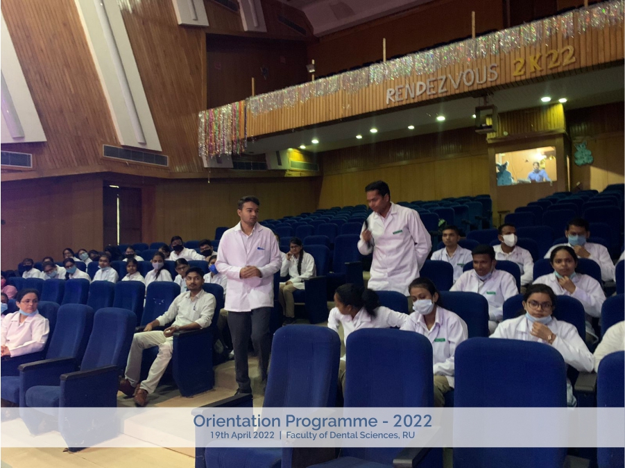 OrientationProgram2022RamaDentalCollege