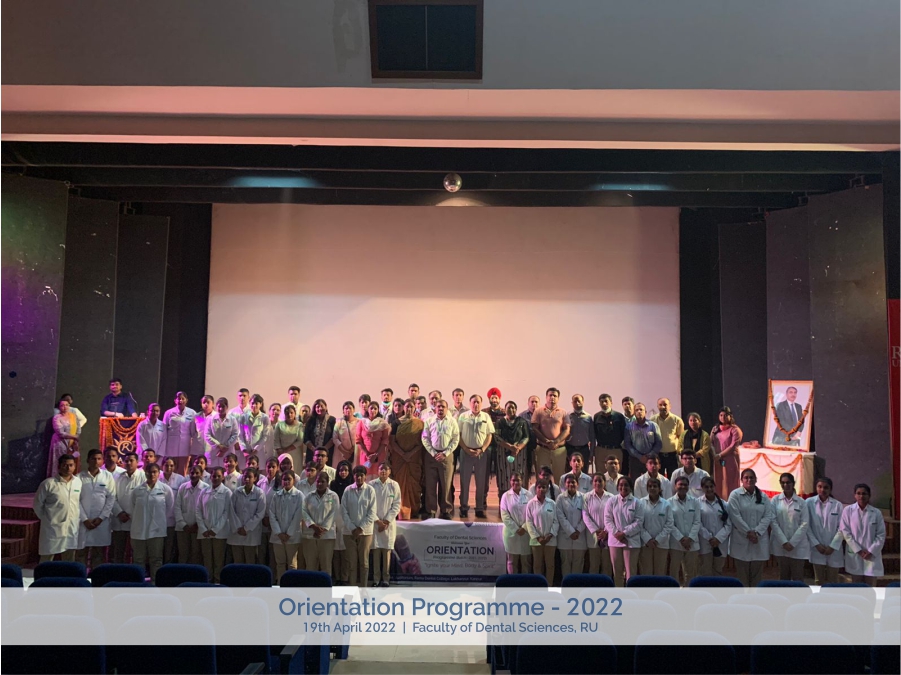 OrientationProgram2022RamaDentalCollege