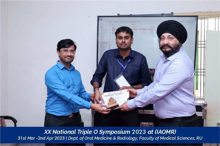 dr-vinayak-raiand39s-achievement-in-oral-medicine-andamp-radiology-2023