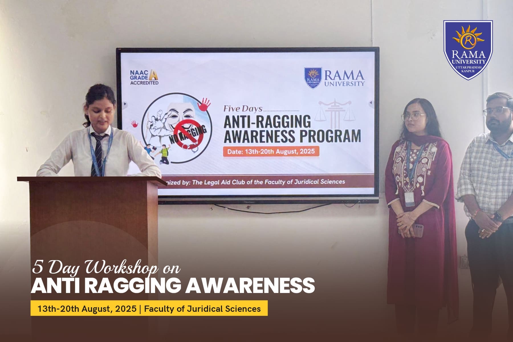 5-day-anti-ragging-awareness-workshop-organized-by-faculty-of-juridical-sciences