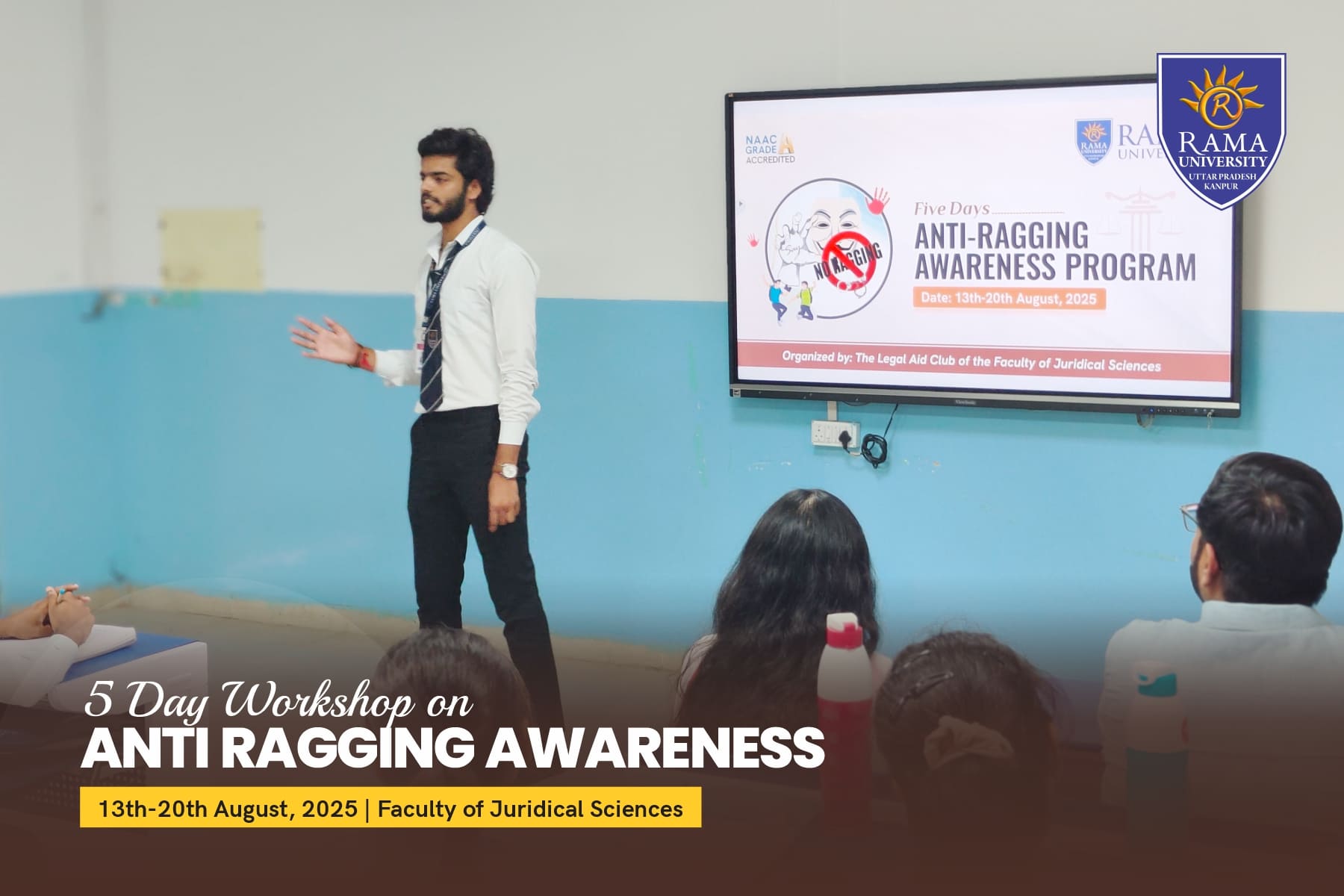 5-day-anti-ragging-awareness-workshop-organized-by-faculty-of-juridical-sciences