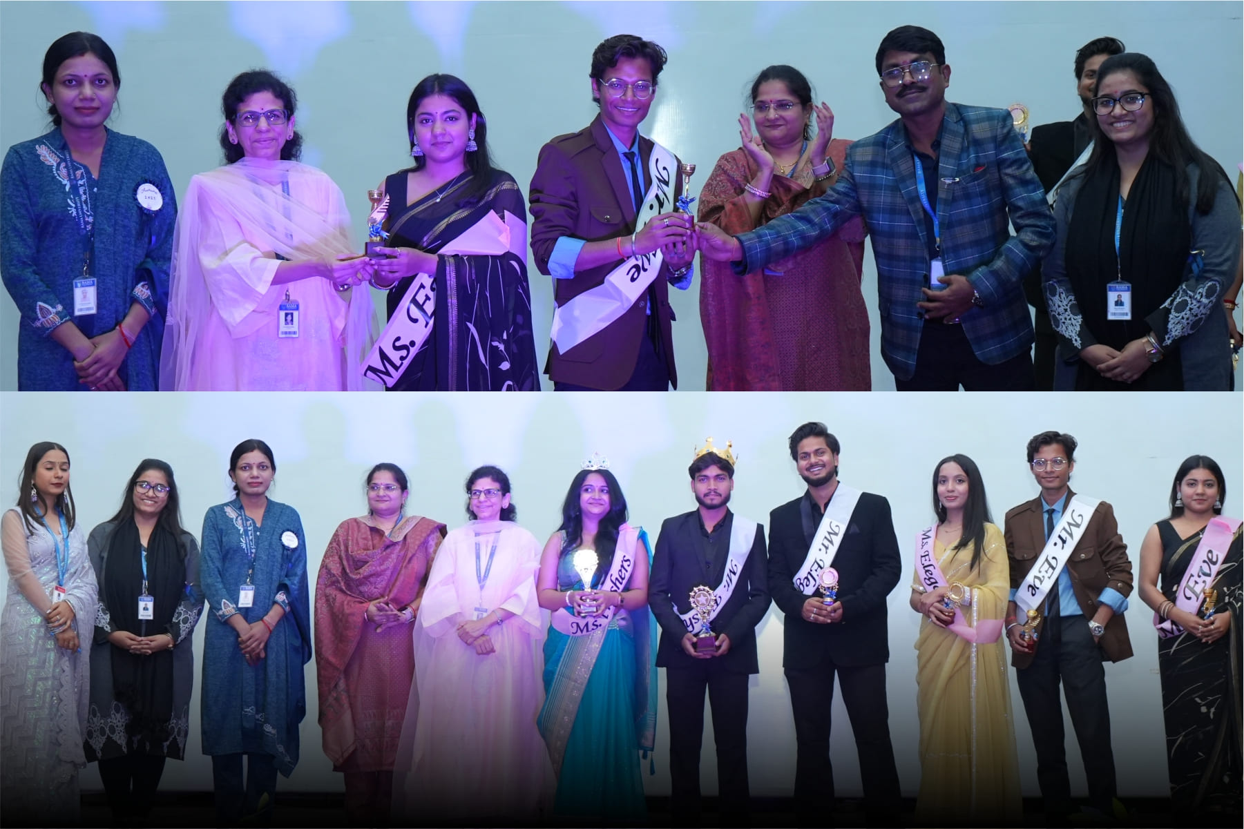 aurora-2k25-freshers-celebration-radiates-retro-charm-at-rama-university-auditorium