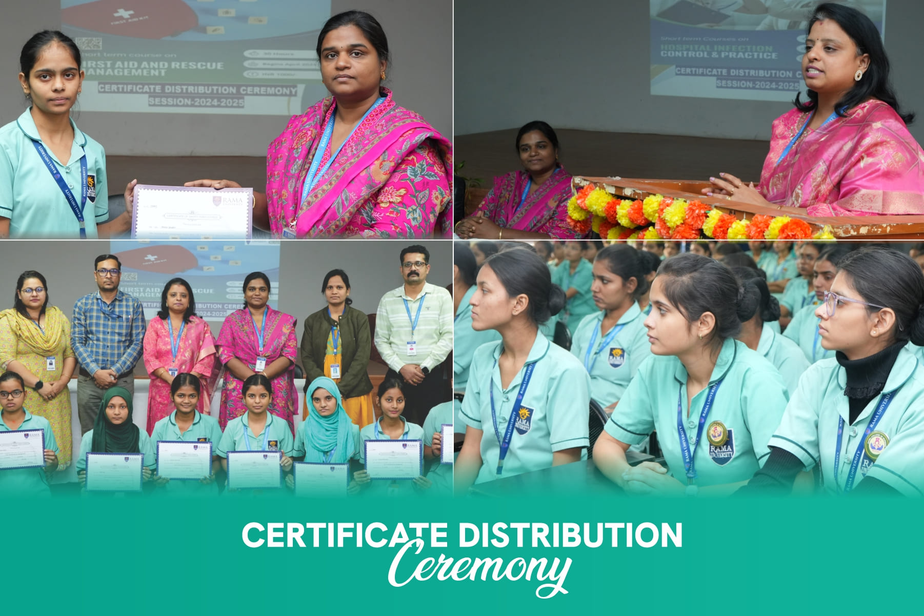 certificate-distribution-ceremony-short-term-courses-infection-control-first-aid