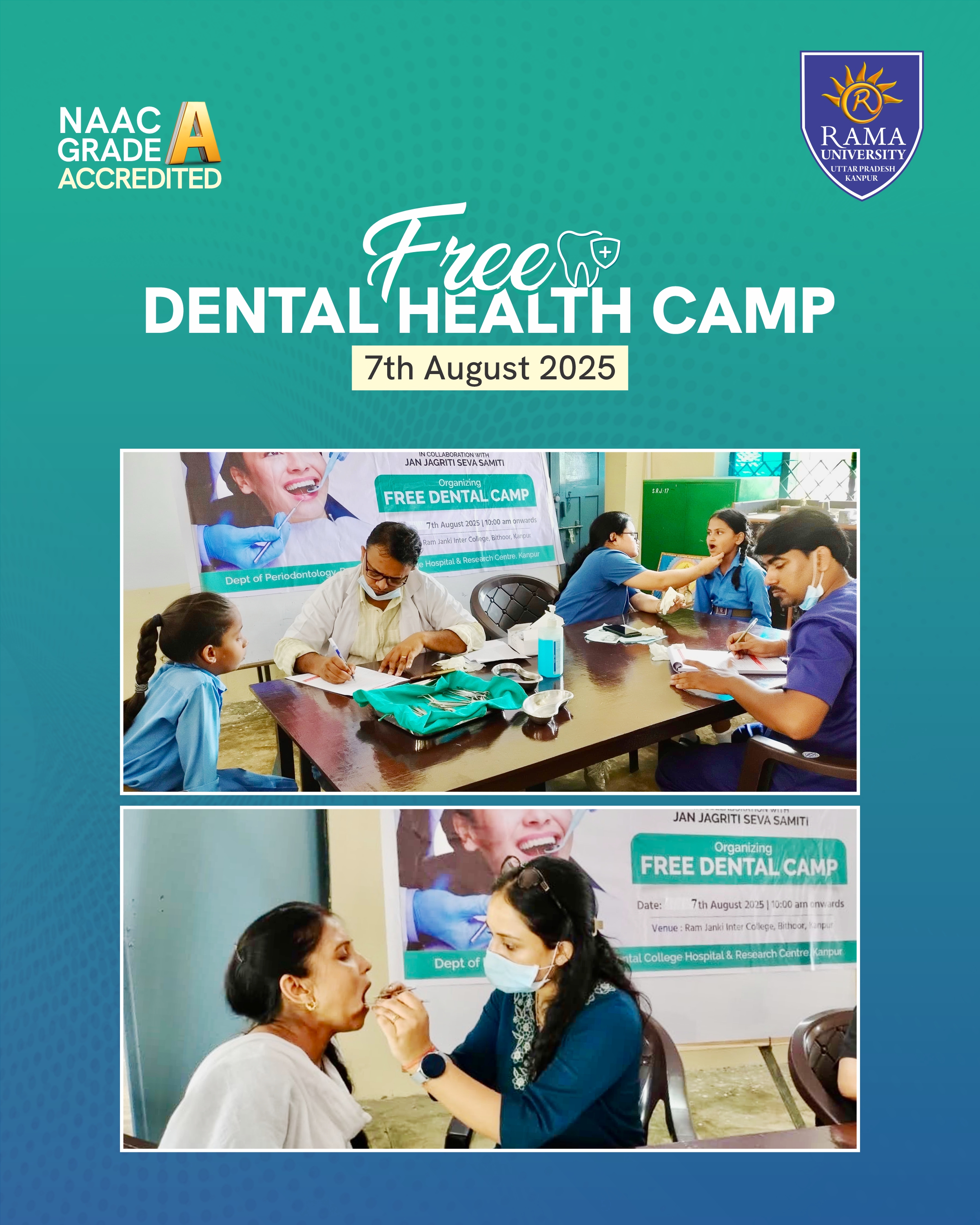 free-dental-health-camp-ram-janki-inter-college-mou-2025