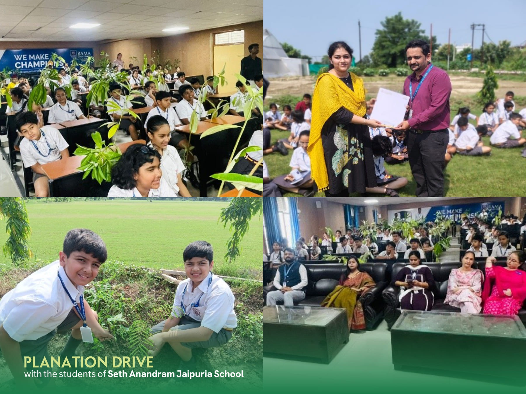 mega-plantation-drive-with-seth-anandram-jaipuria-school-at-ru
