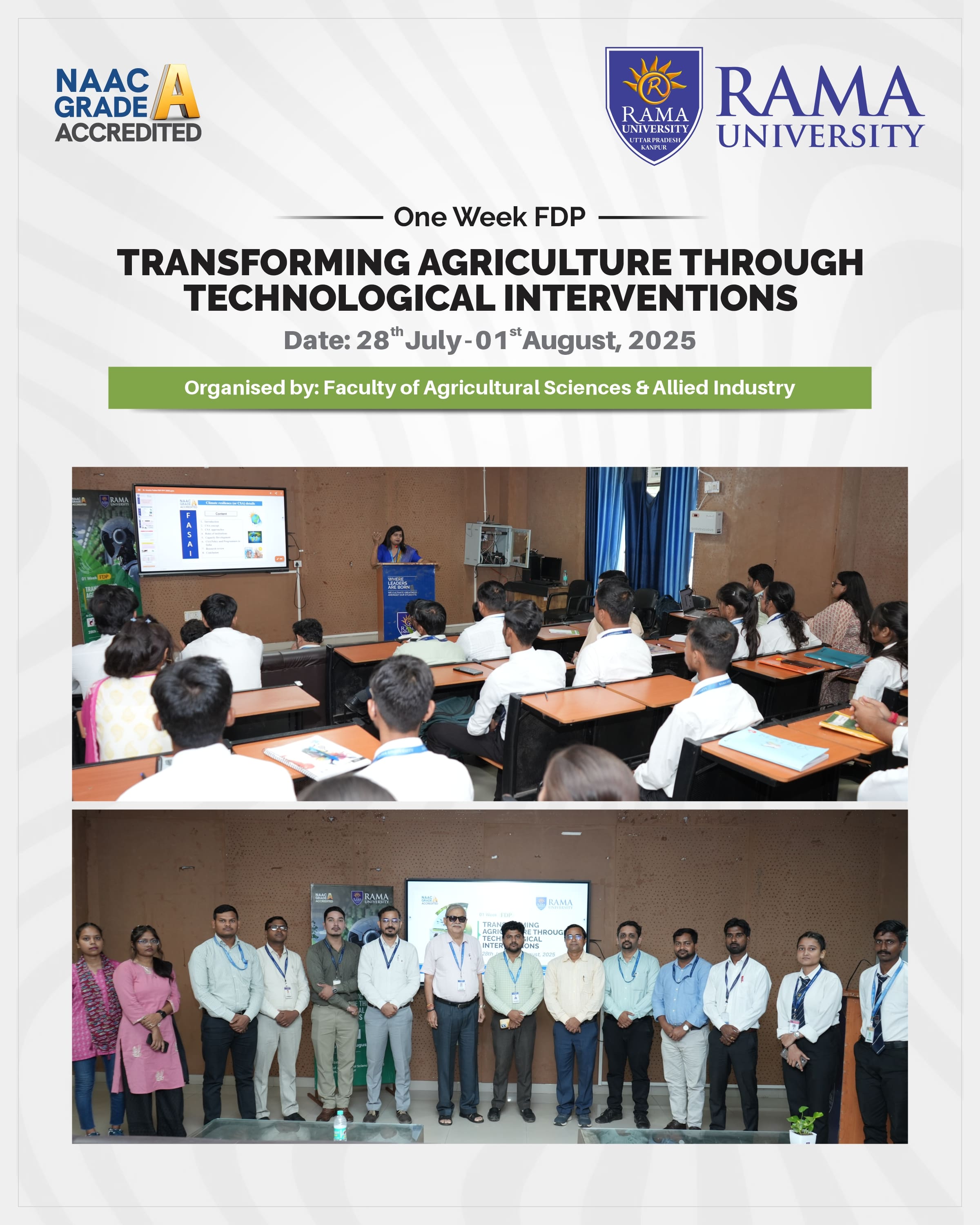 one-week-faculty-development-programme-faculty-of-agricultural-2k25