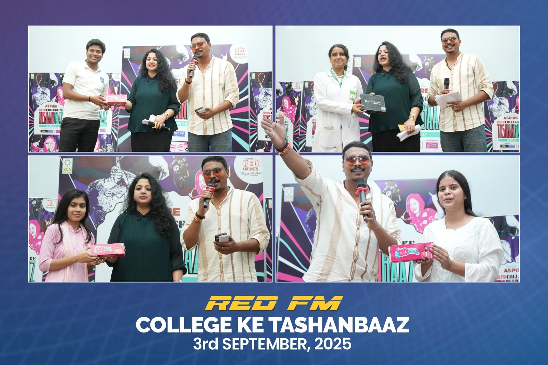 rama-university-hosts-red-fm-college-ke-tashanbaaz-2k25
