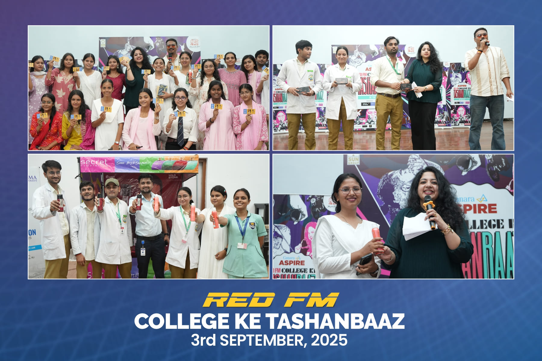 rama-university-hosts-red-fm-college-ke-tashanbaaz-2k25
