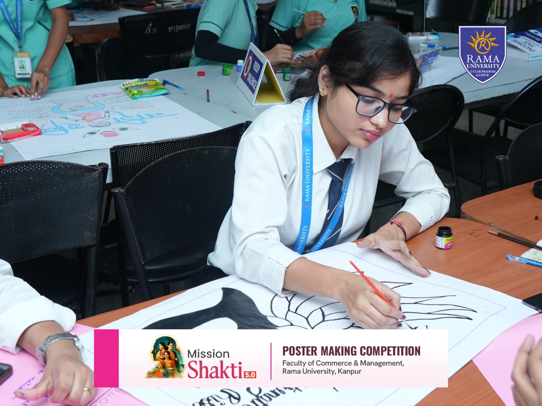 ru-students-showcase-creativity-empowerment-in-poster-making-competition-mission-shakti-50