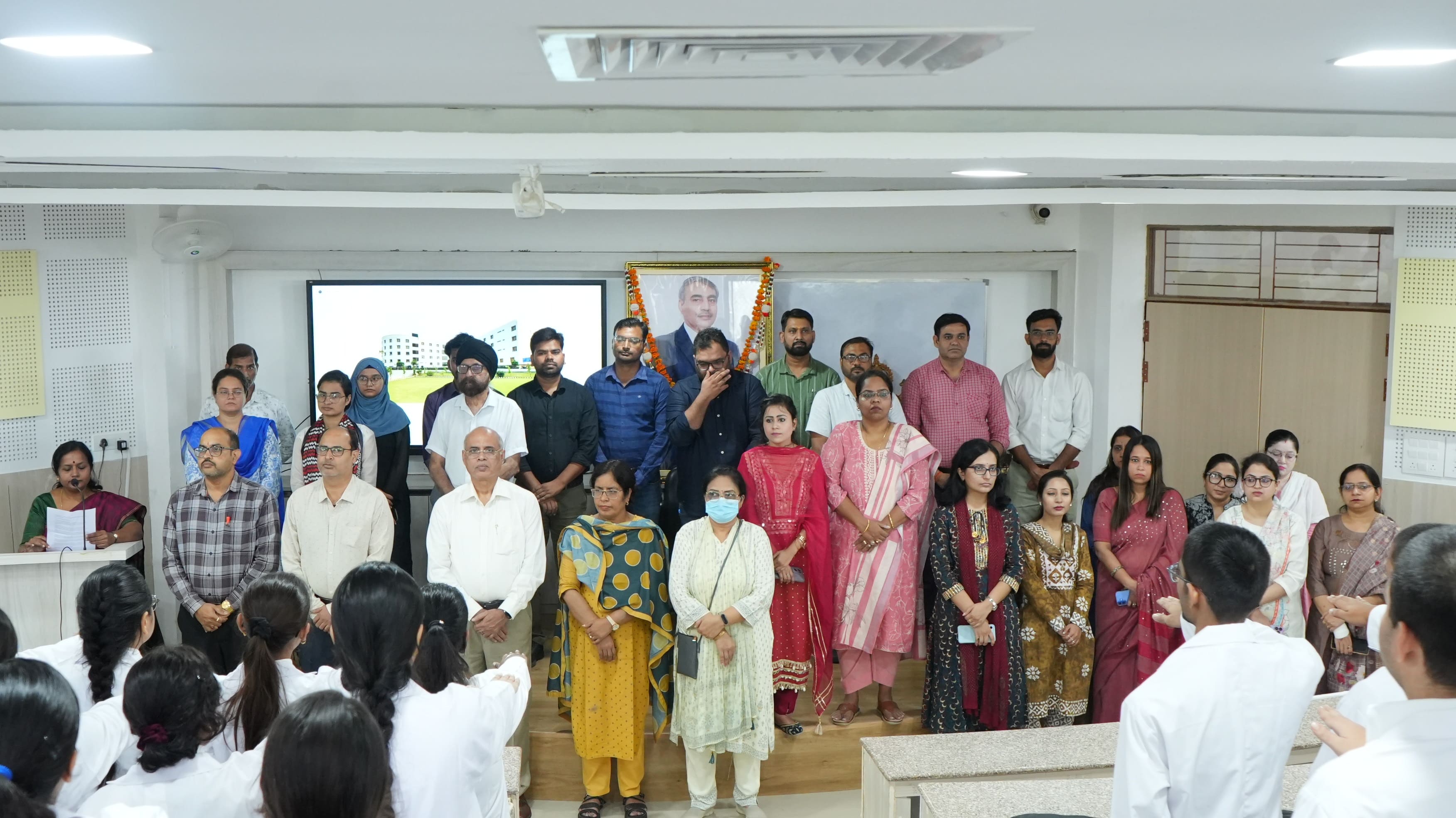 white-coat-ceremony-marks-ethical-beginning-of-mbbs-2k25-medical-journey