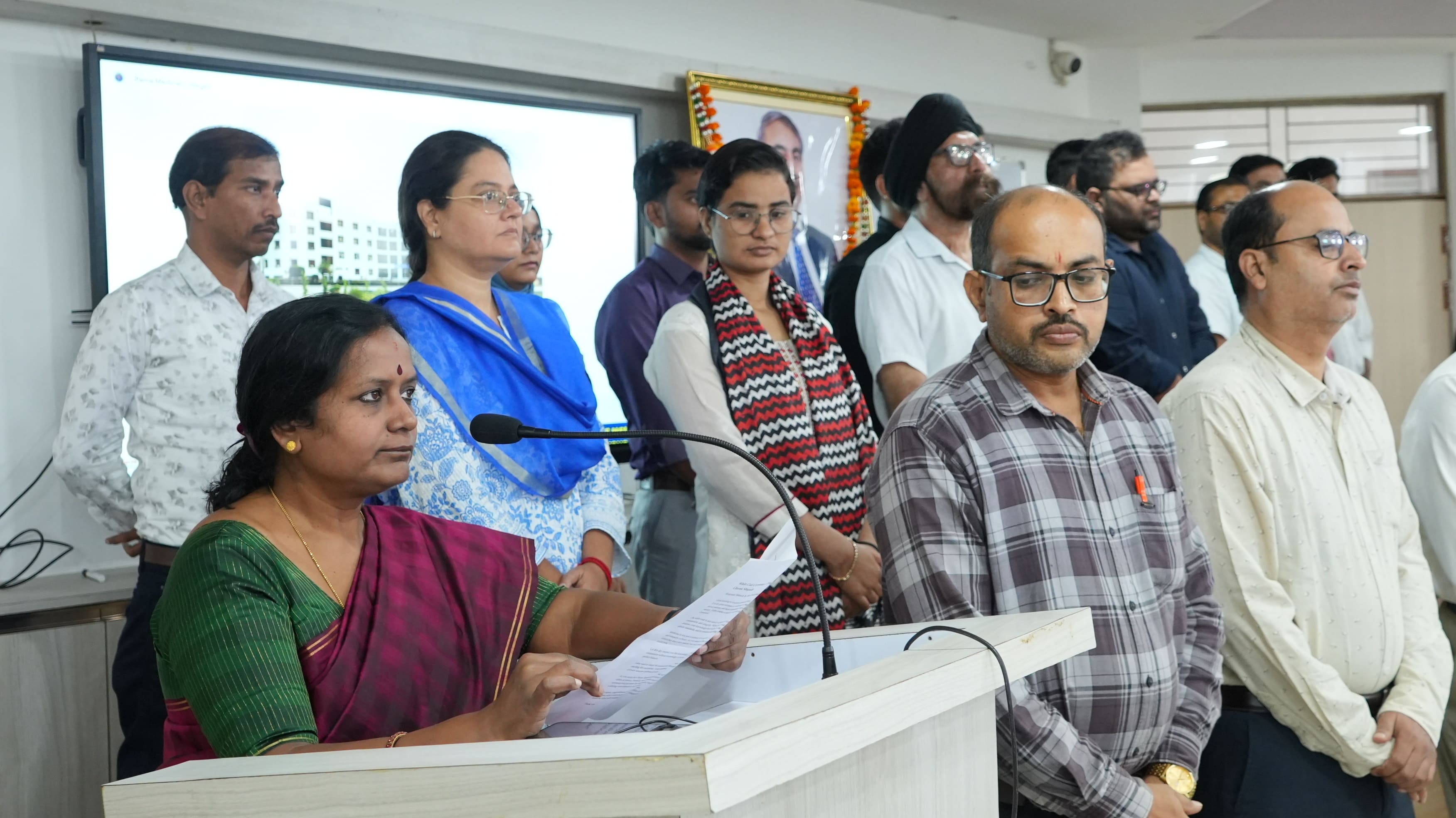 white-coat-ceremony-marks-ethical-beginning-of-mbbs-2k25-medical-journey