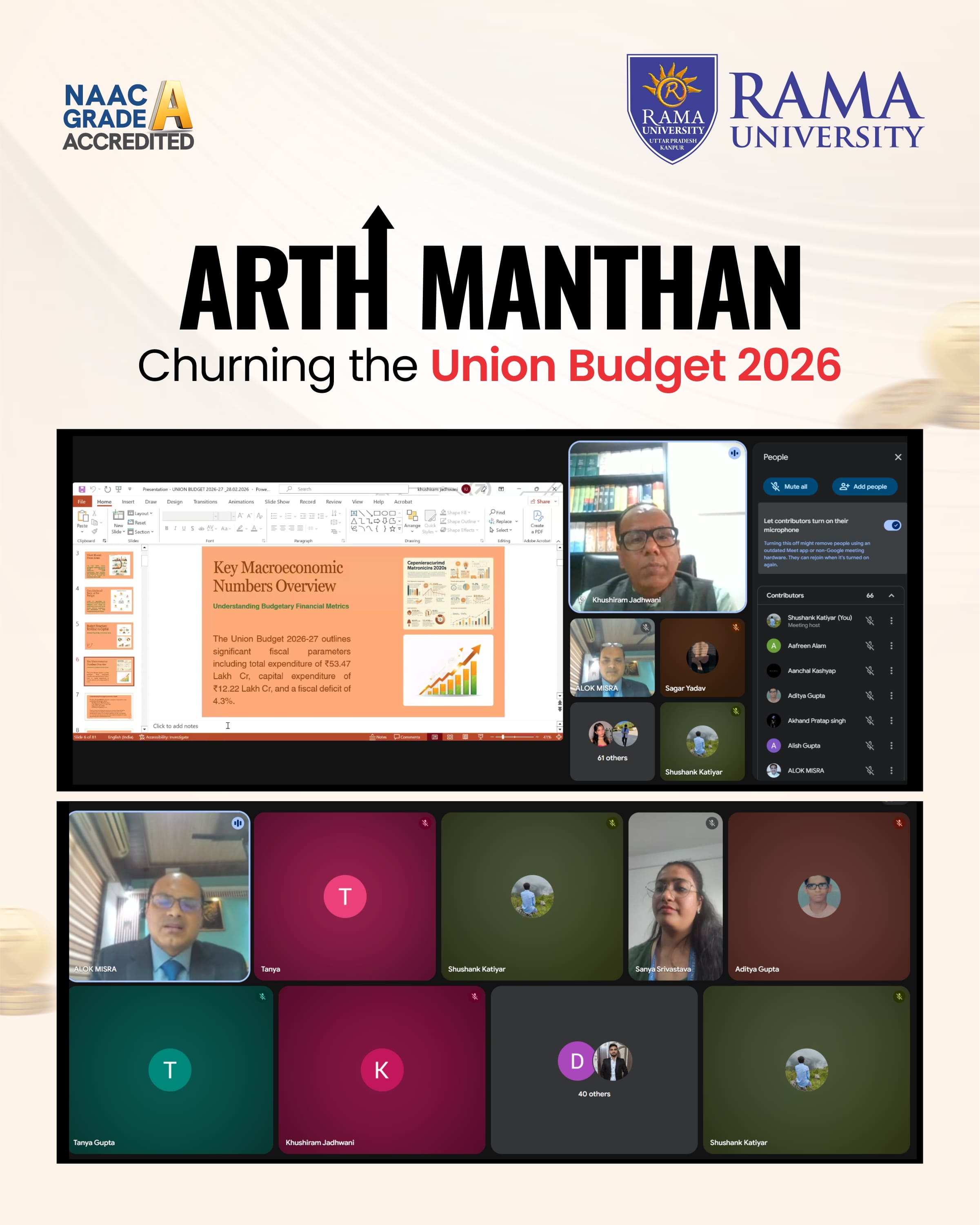 arth-manthan-academic-discussion-on-union-budget-at-ru