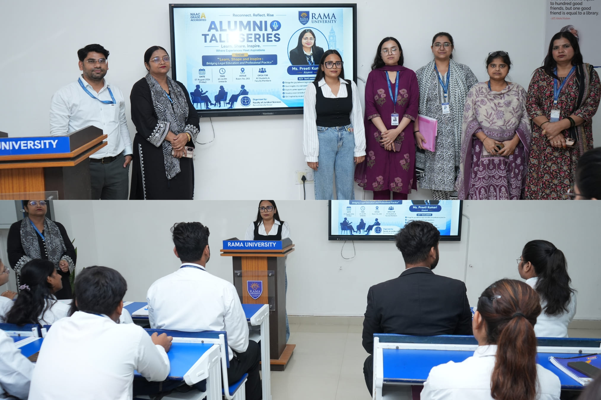 faculty-of-juridical-sciences-organizes-alumni-connect-2k26