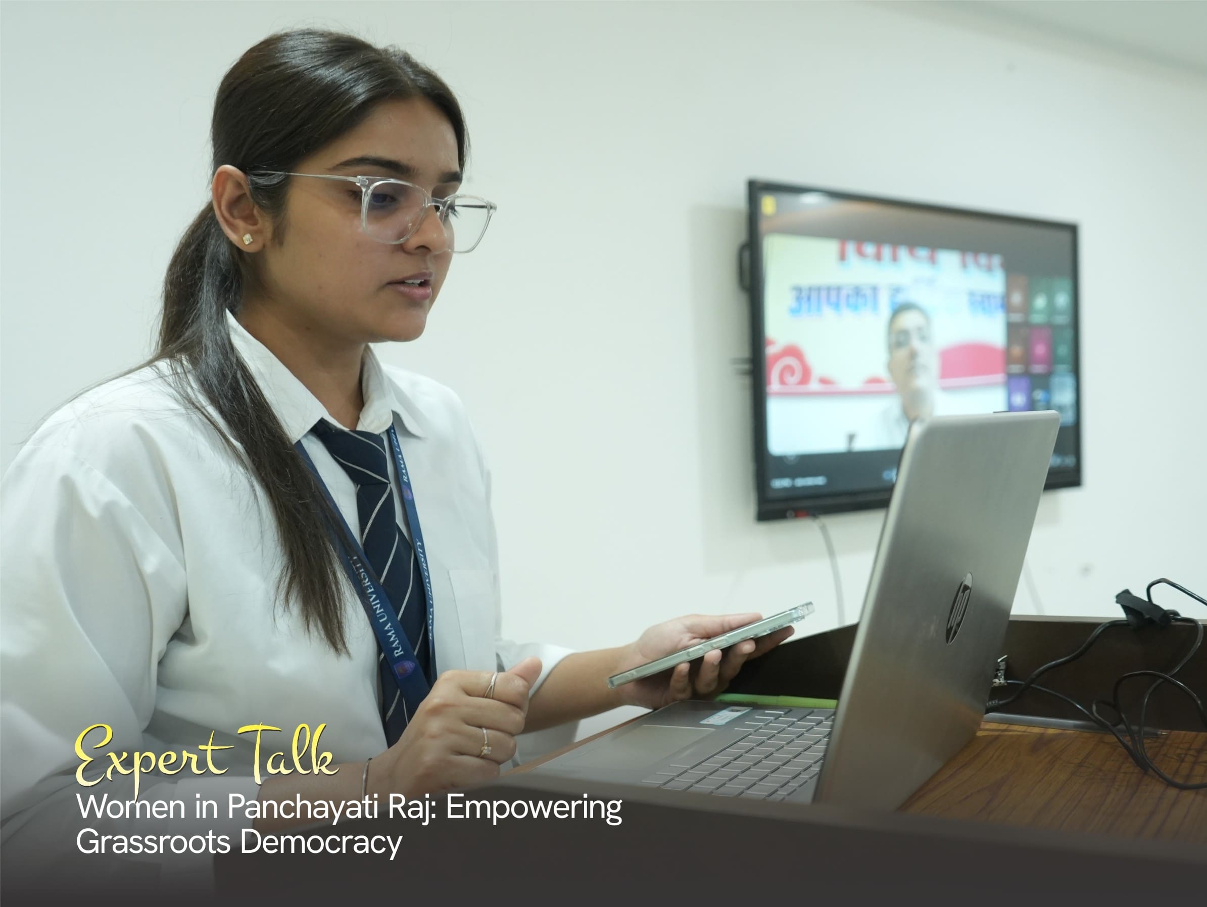 fjs-rama-university-hosts-expert-talk-on-women-empowerment-in-panchayati-raj-system