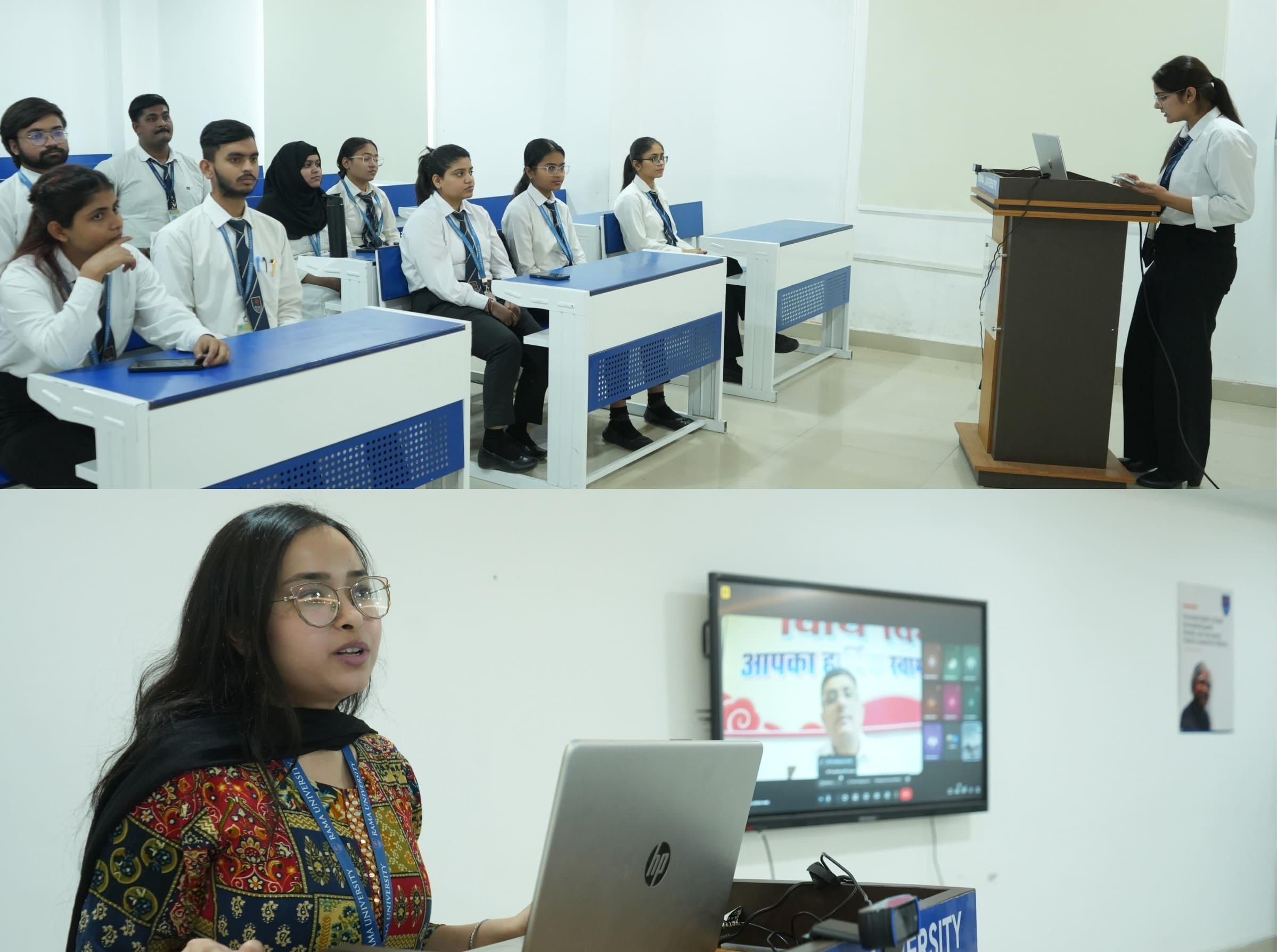 fjs-rama-university-hosts-expert-talk-on-women-empowerment-in-panchayati-raj-system