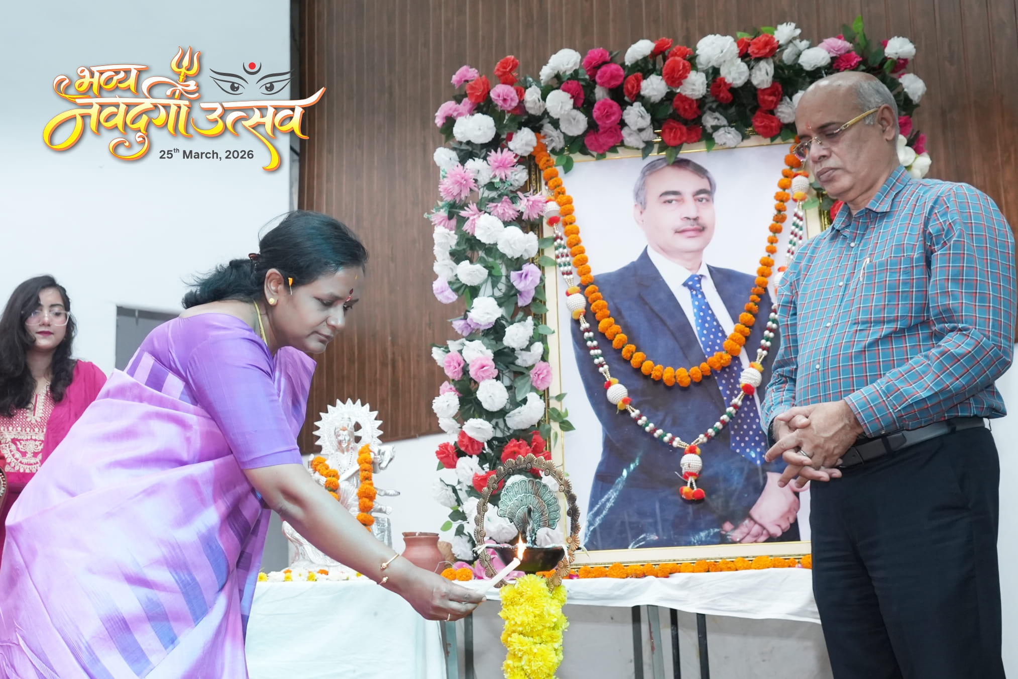 grandly-bhavya-navdurga-utsav-2k26-celebrated-with-enthusiasm-at-rama-university-auditorium-on-saptami-navratri