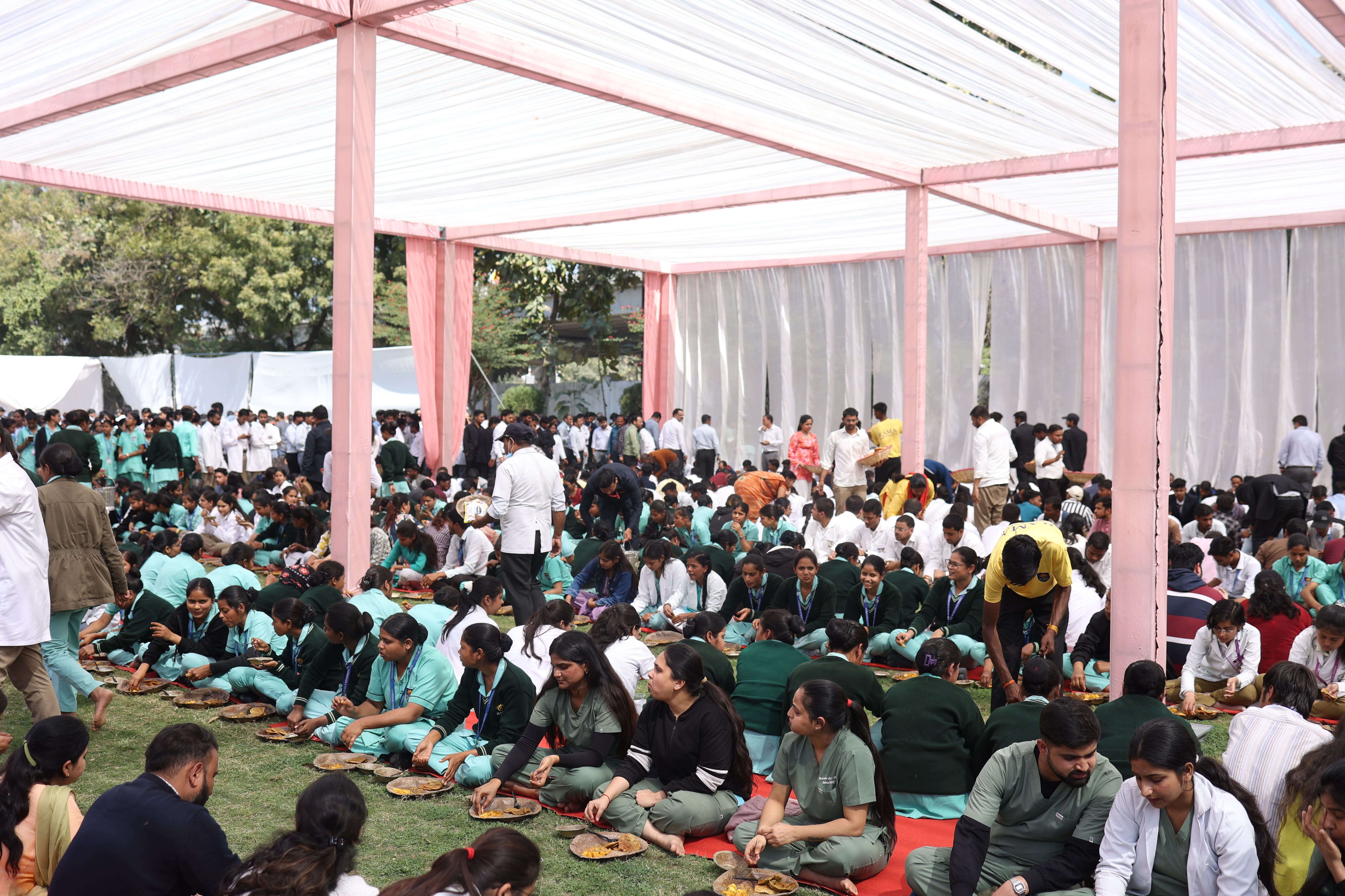 maha-shivratri-bhandara-celebrated-with-devotion-and-unity-at-rama-university-campus