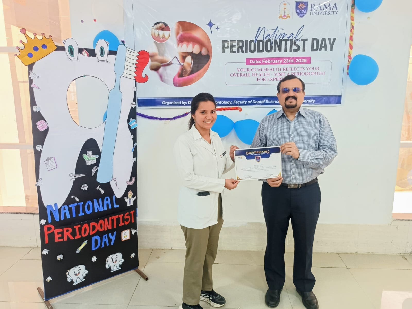 national-periodontist-day-celebration-at-rama-dental-college-kanpur