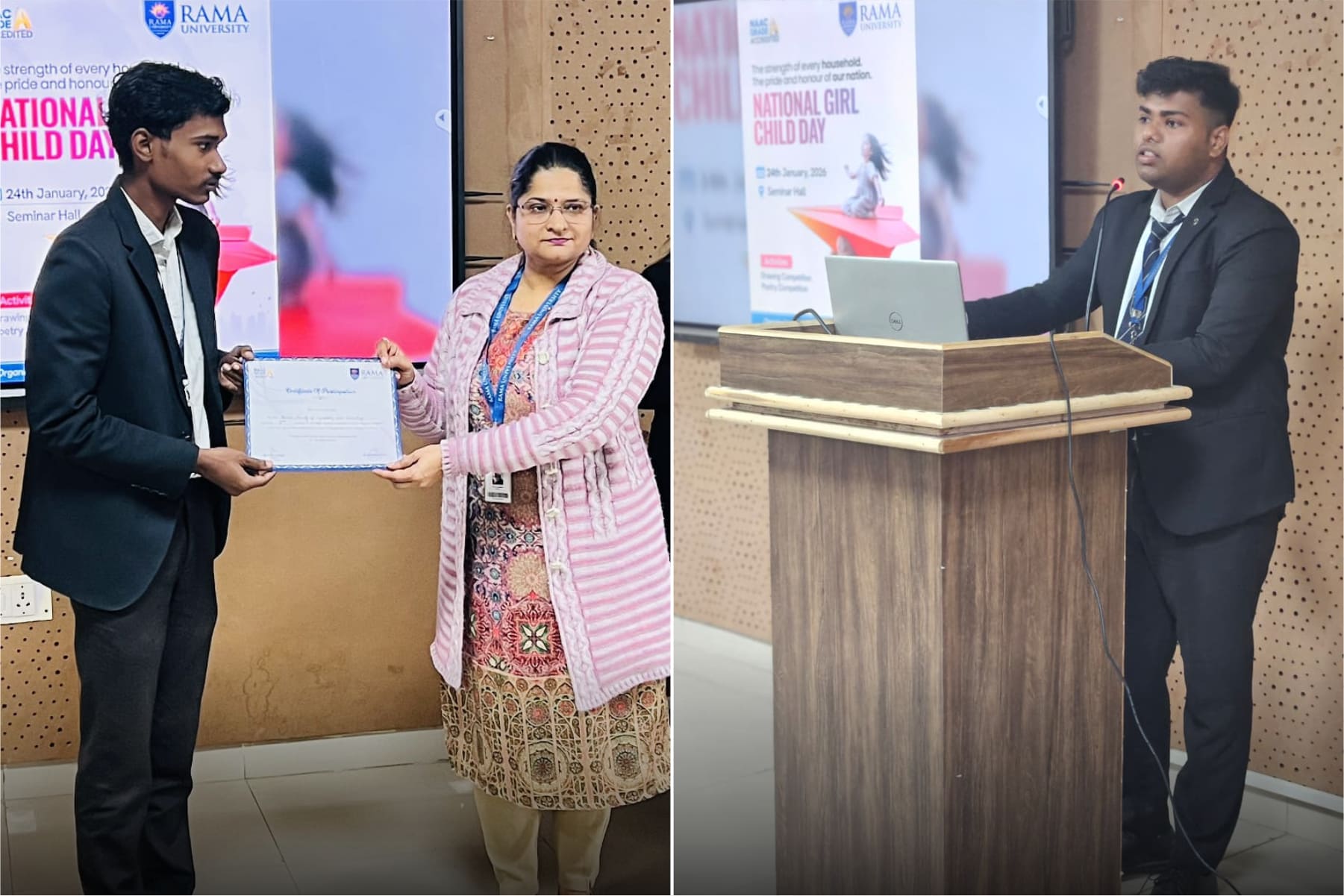 rama-university-observes-national-girl-child-day-through-expression-and-awareness