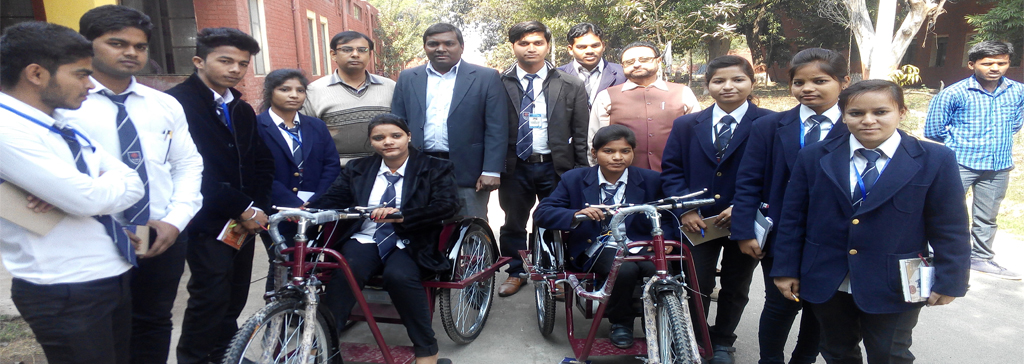 Industrial visit to Artificial Limbs Manufacturing Corporation of India, Kanpur