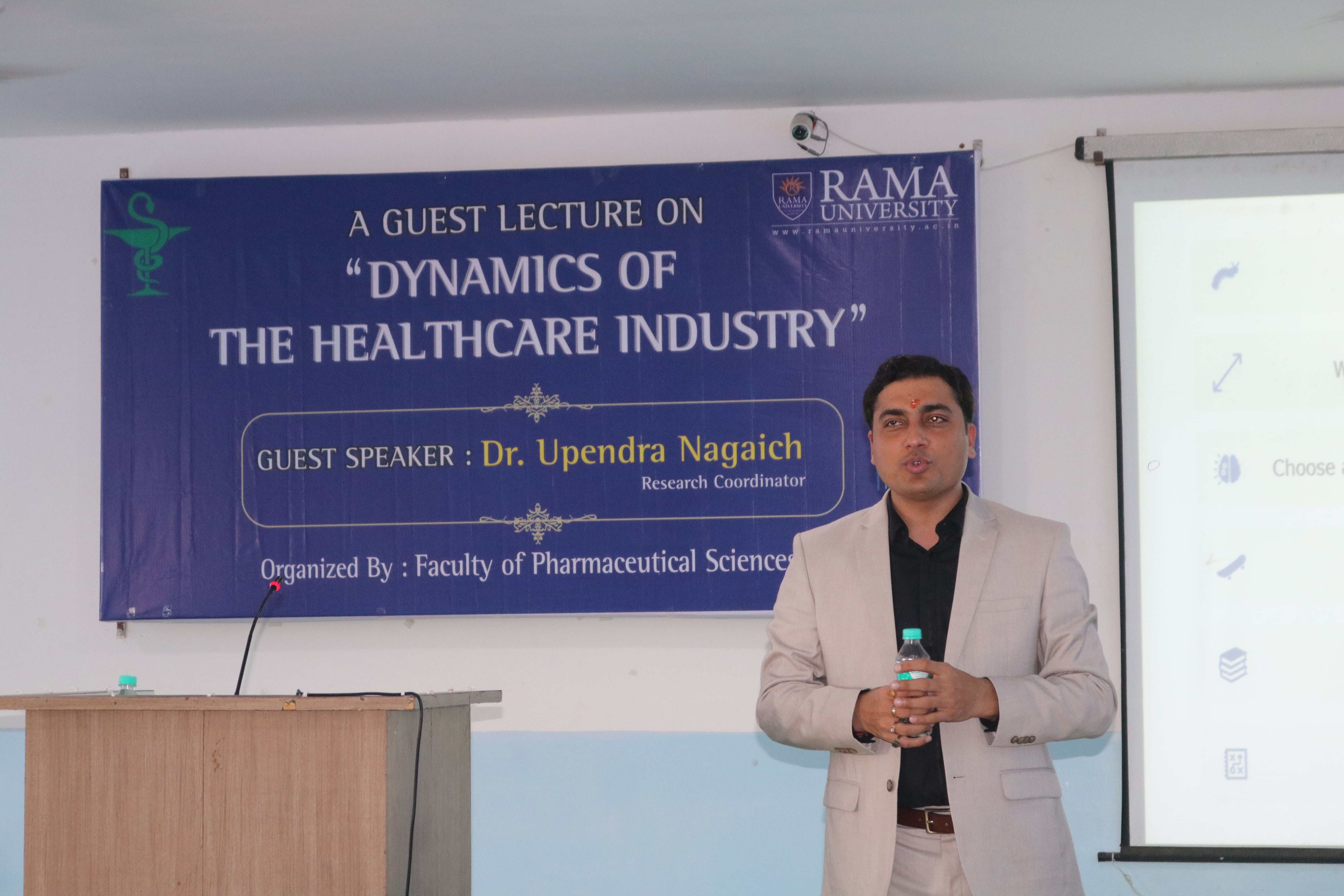 Guest lecture on 8th Nov 2019